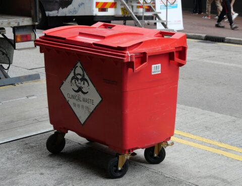 Biohazard Waste Containers,